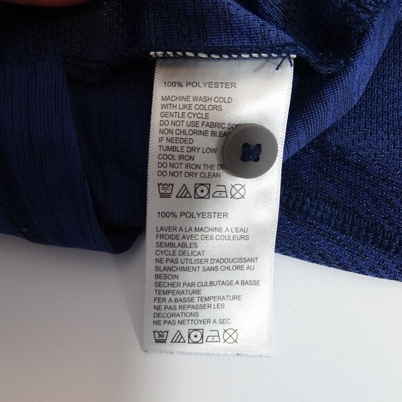 Tommy Bahama IslandZone Men Polo Shirt Size XXXL Blue Performance Short Sleeve - Picture 5 of 9